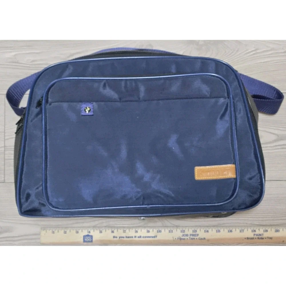 BMW‎ K1100LT Duffle Bag Luggage Nylon Navy Blue / Gray RARE Motorcycle Gym Parts
